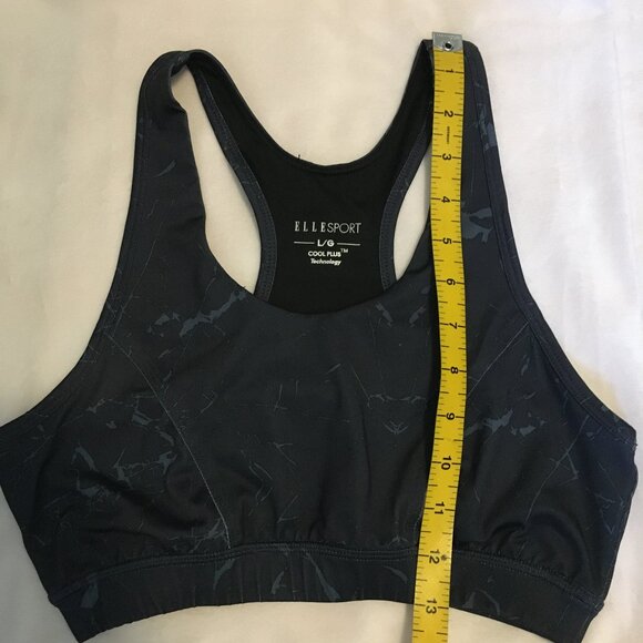 Ellesport Navy Cool Plus Technology Racerback Sports Bra Large - Picture 10 of 10